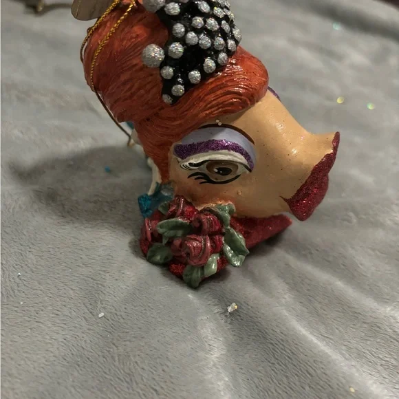 Lot of turquoise Christmas ornaments - Picture 6 of 12